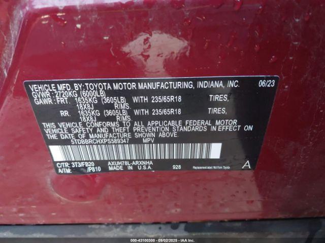 Toyota Highlander Hybrid Le Image 12