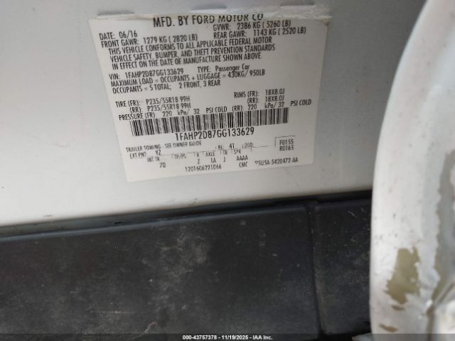 Ford Taurus Se Image 13