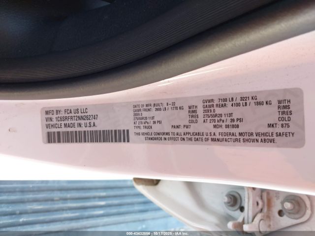 Ram 1500 Laramie  4x4 6'4 Box Image 5