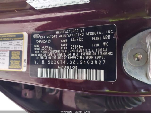 Kia Optima Lx Image 12